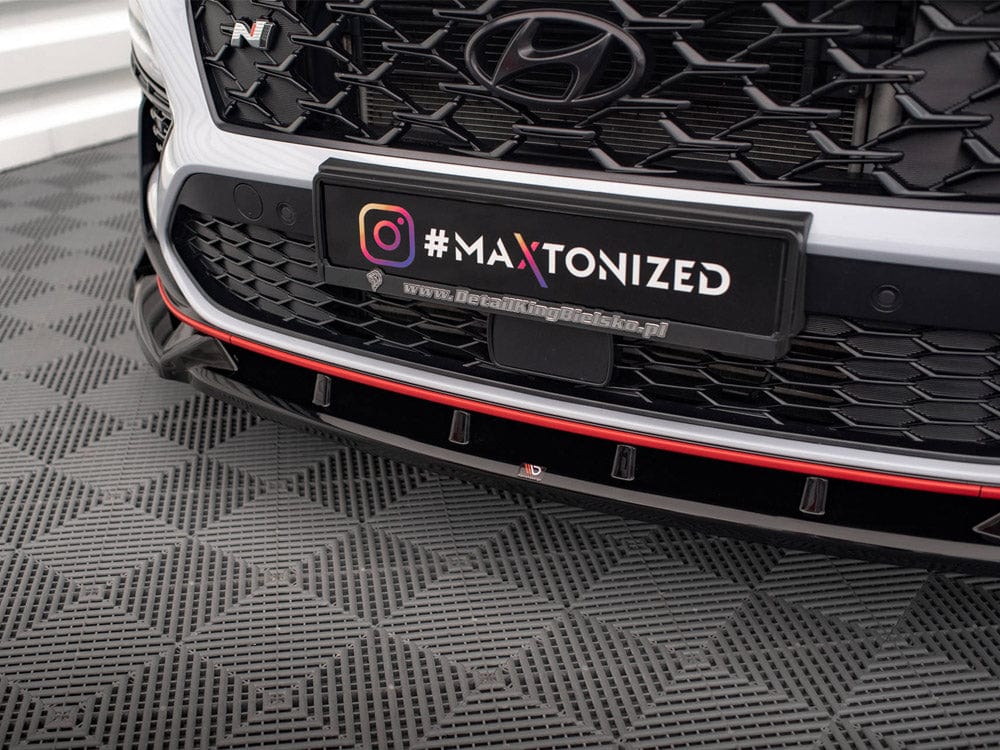 Maxton Design Front Splitter V.1 Hyundai Kona N Mk1 Maxton Design SR
