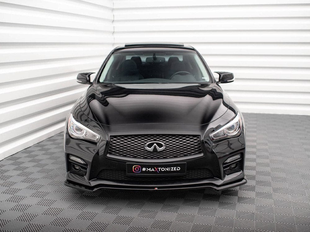 Maxton Design Front Splitter V.1 Infiniti Q50 S Mk1 Maxton Design SR
