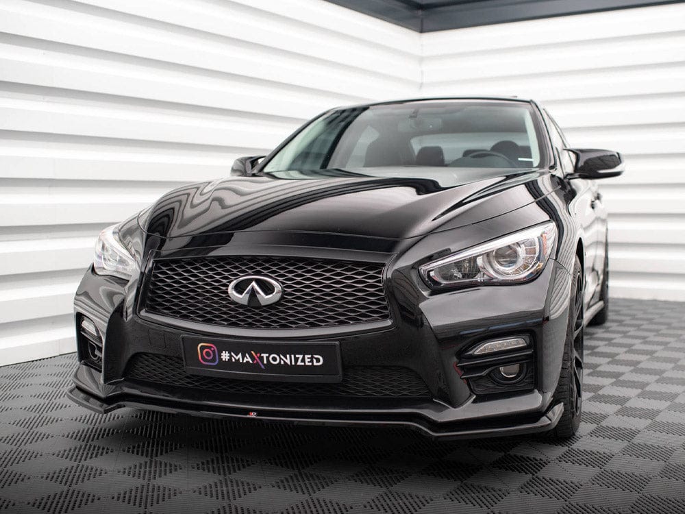 Maxton Design Front Splitter V.1 Infiniti Q50 S Mk1 Maxton Design SR