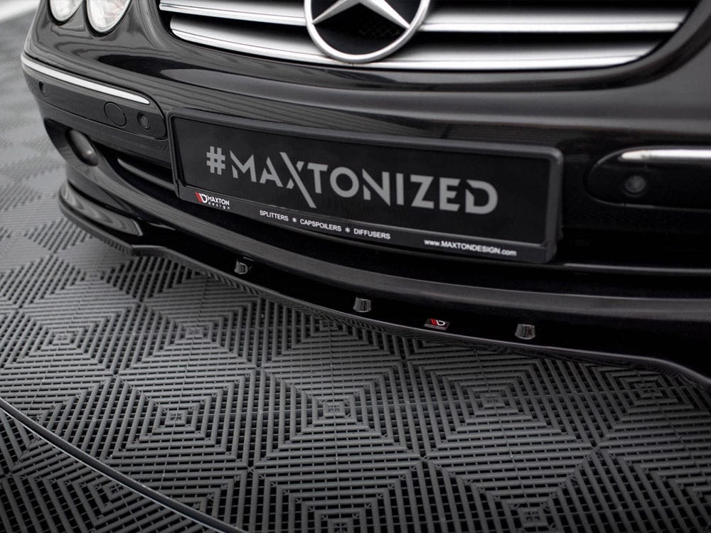Maxton Design Front Splitter V.1 Mercedes CLK W 209 For Standard Version Maxton Design SR