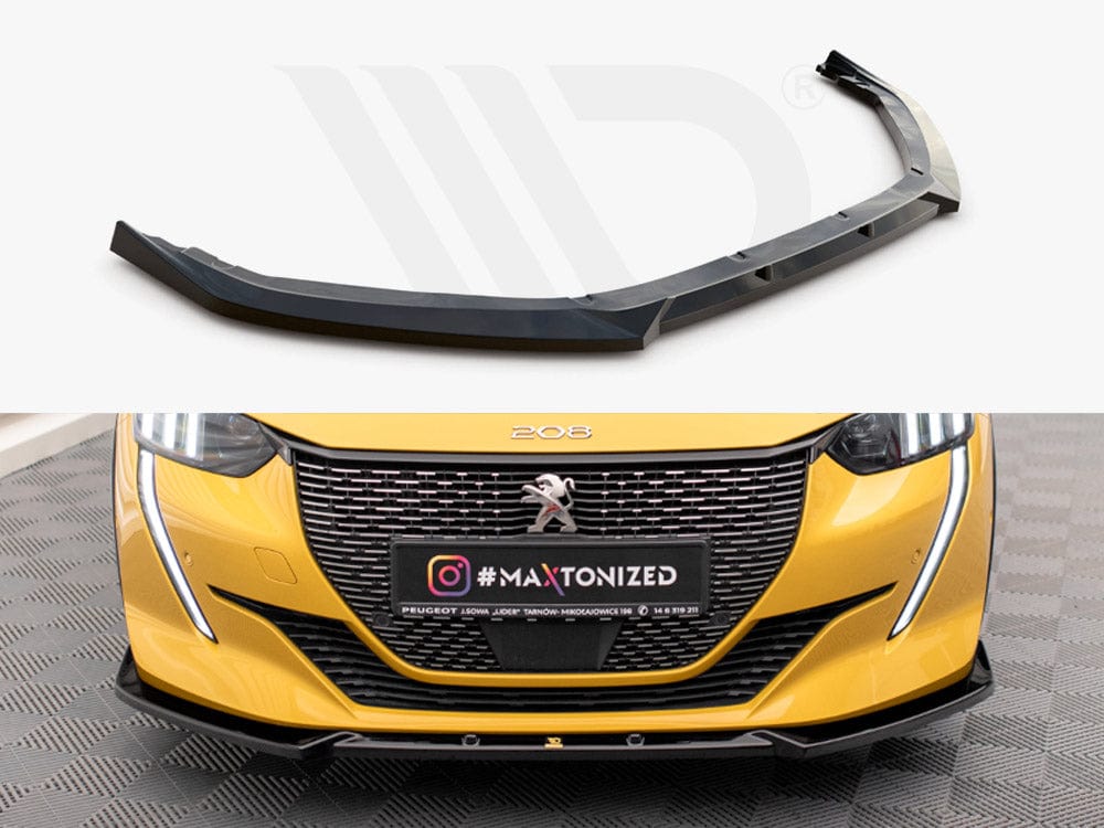 Maxton Design Front Splitter V.1 Peugeot 208 GT Mk2 Maxton Design SR