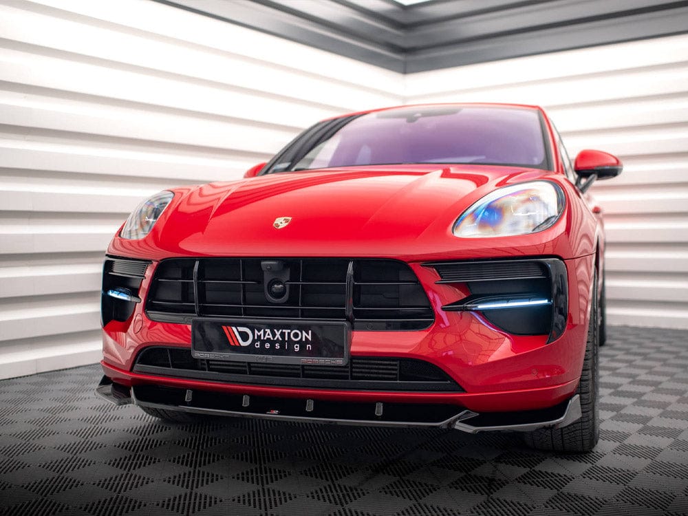 Maxton Design Front Splitter V.1 Porsche Macan Mk1 Facelift Maxton Design SR