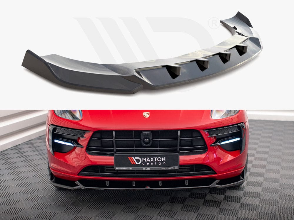 Maxton Design Front Splitter V.1 Porsche Macan Mk1 Facelift Maxton Design SR