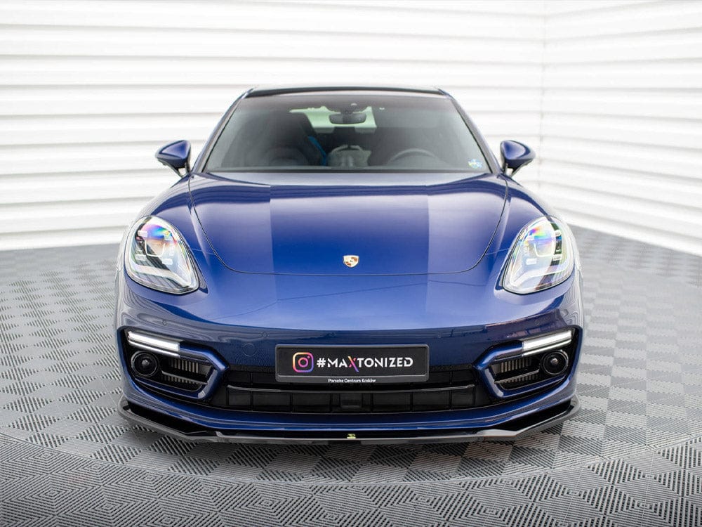 Maxton Design Front Splitter V.1 Porsche Panamera E-Hybrid 971 Facelift Maxton Design SR