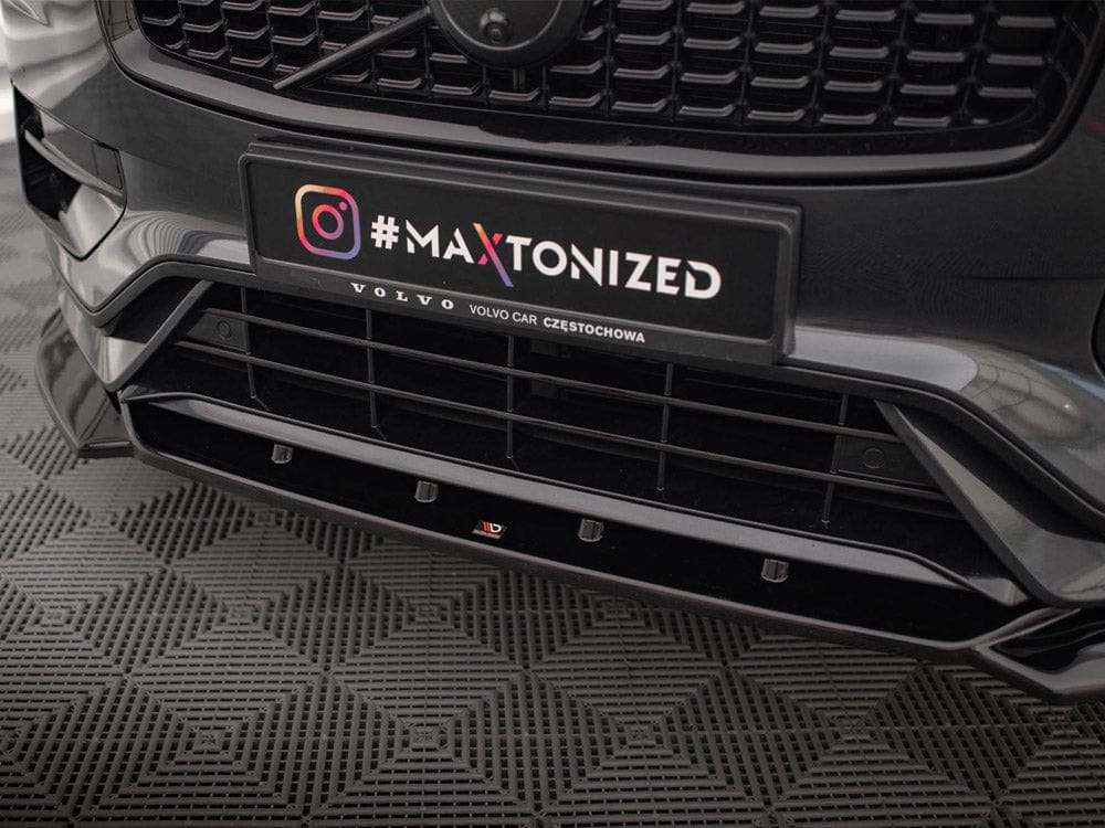 Maxton Design Front Splitter V.1 Volvo XC90 R-Design Mk2 Facelift Maxton Design SR