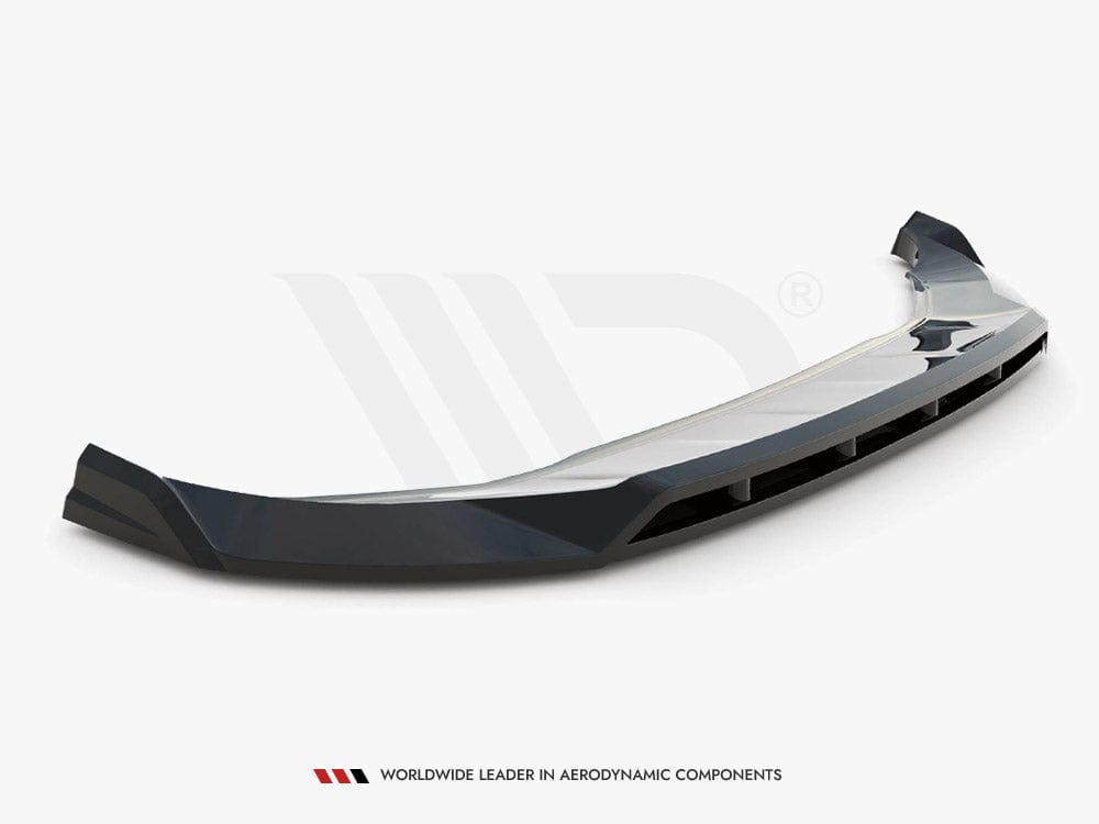 Maxton Design Front Splitter V.2 Audi Q4 e-Tron Sportback Mk1 Maxton Design SR