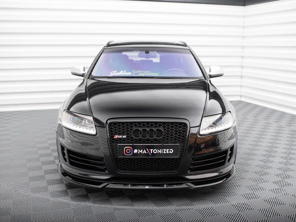 Maxton Design Front Splitter V.2 Audi RS6 Avant C6 Maxton Design SR