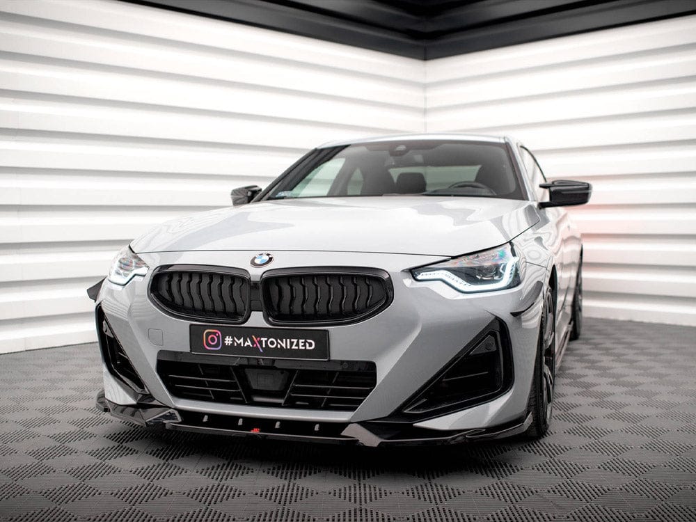 Maxton Design Front Splitter V.2 BMW 2 Coupe M-Pack / M240i G42 Maxton Design SR