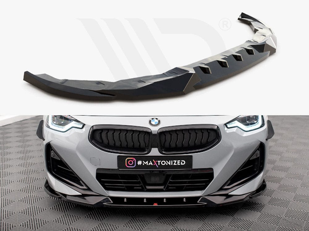 Maxton Design Front Splitter V.2 BMW 2 Coupe M-Pack / M240i G42 Maxton Design SR