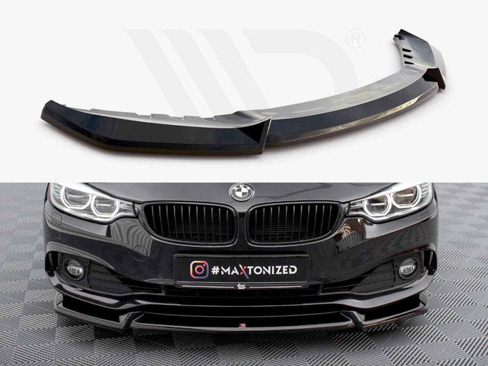 Maxton Design Front Splitter V.2 BMW 4 Gran Coupe F36 Maxton Design SR