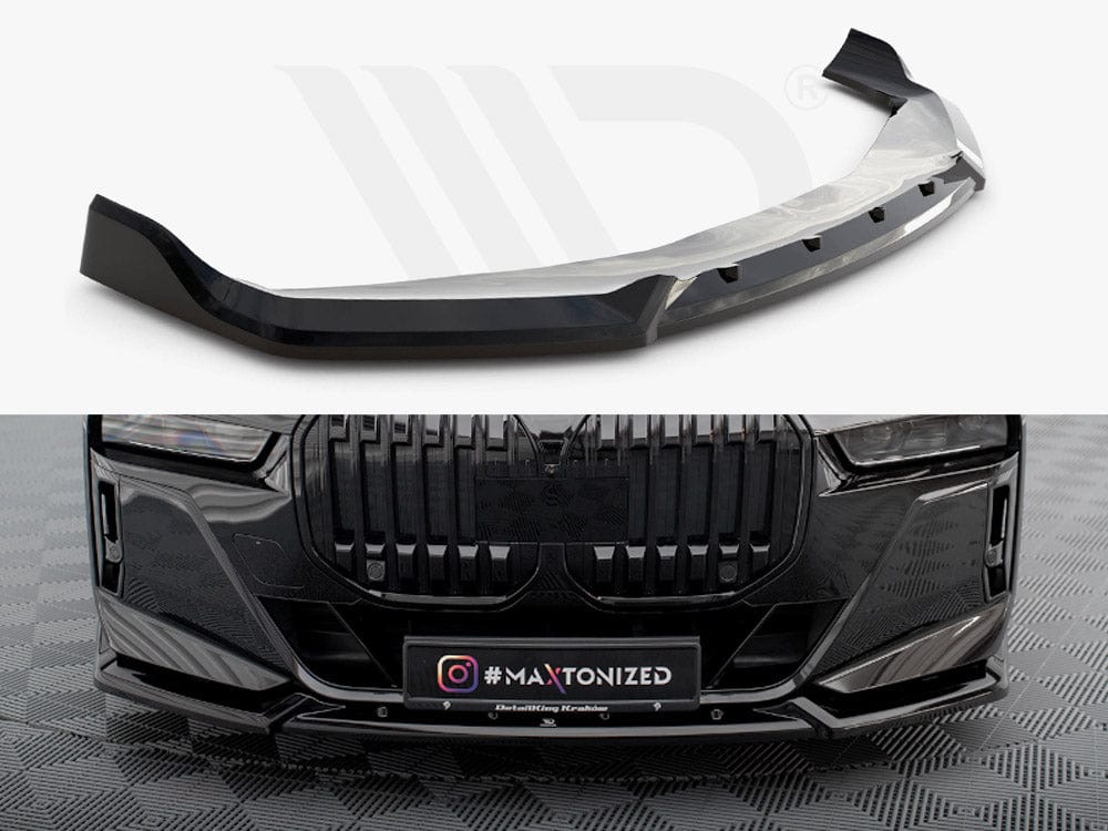 Maxton Design Front Splitter V.2 BMW 7 M-Pack / M760e G70 Maxton Design SR
