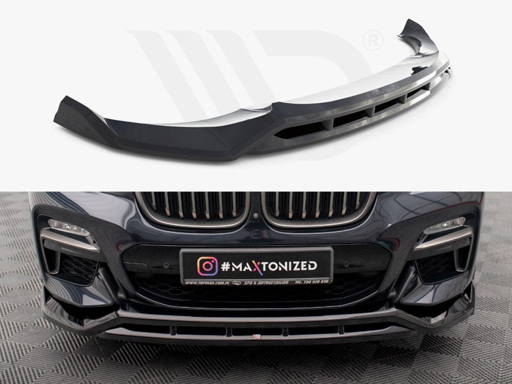 Maxton Design Front Splitter V.2 BMW X4 M-Pack G02 Maxton Design SR
