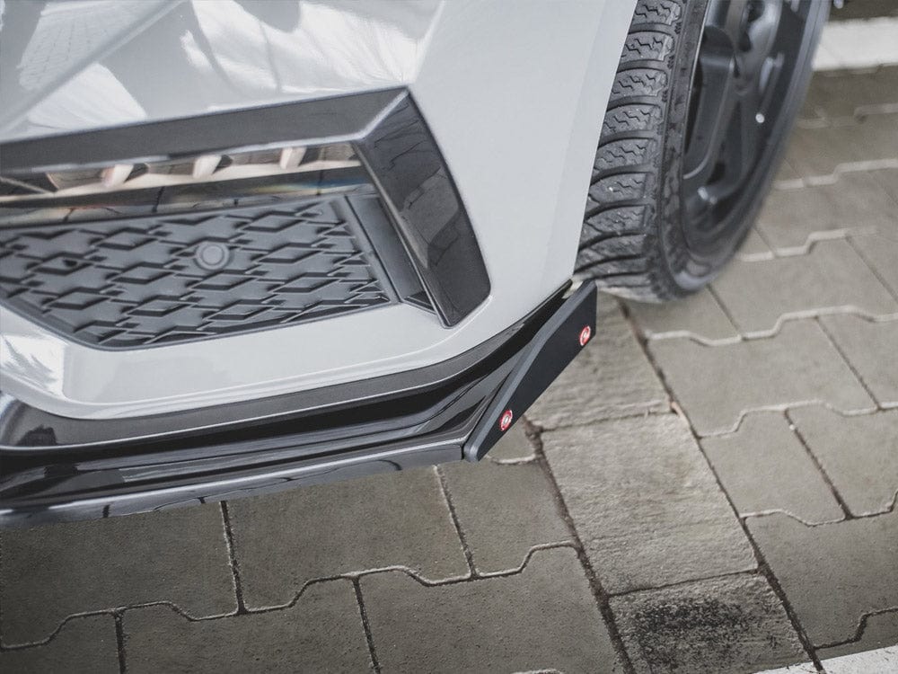 Maxton Design Front Splitter V.2 + Flaps Skoda Octavia RS Mk4 Maxton Design SR