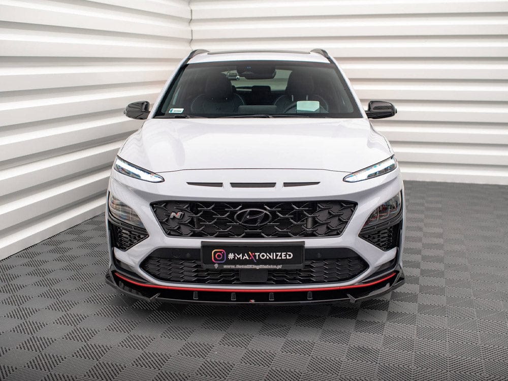 Maxton Design Front Splitter V.2 Hyundai Kona N Mk1 Maxton Design SR