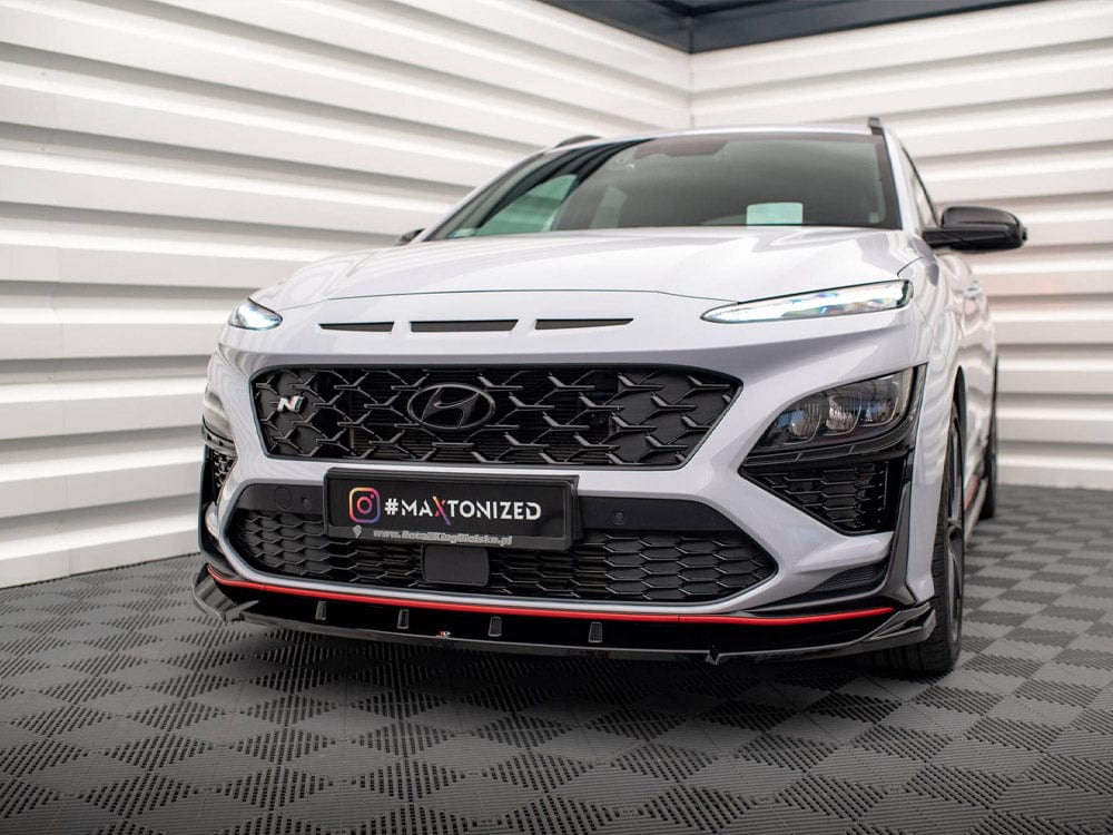 Maxton Design Front Splitter V.2 Hyundai Kona N Mk1 Maxton Design SR