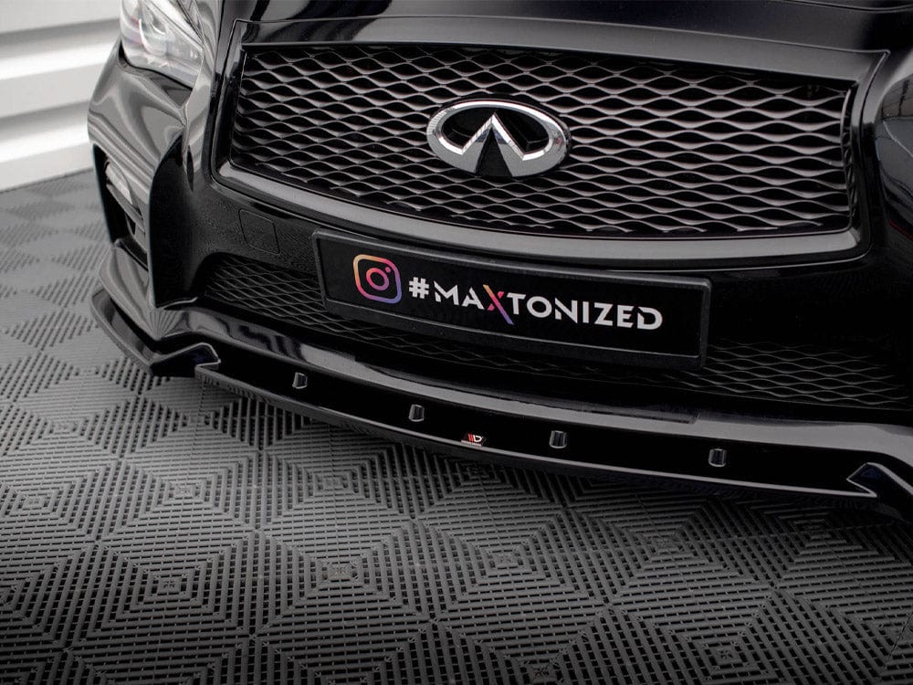 Maxton Design Front Splitter V.2 Infiniti Q50 S Mk1 Maxton Design SR