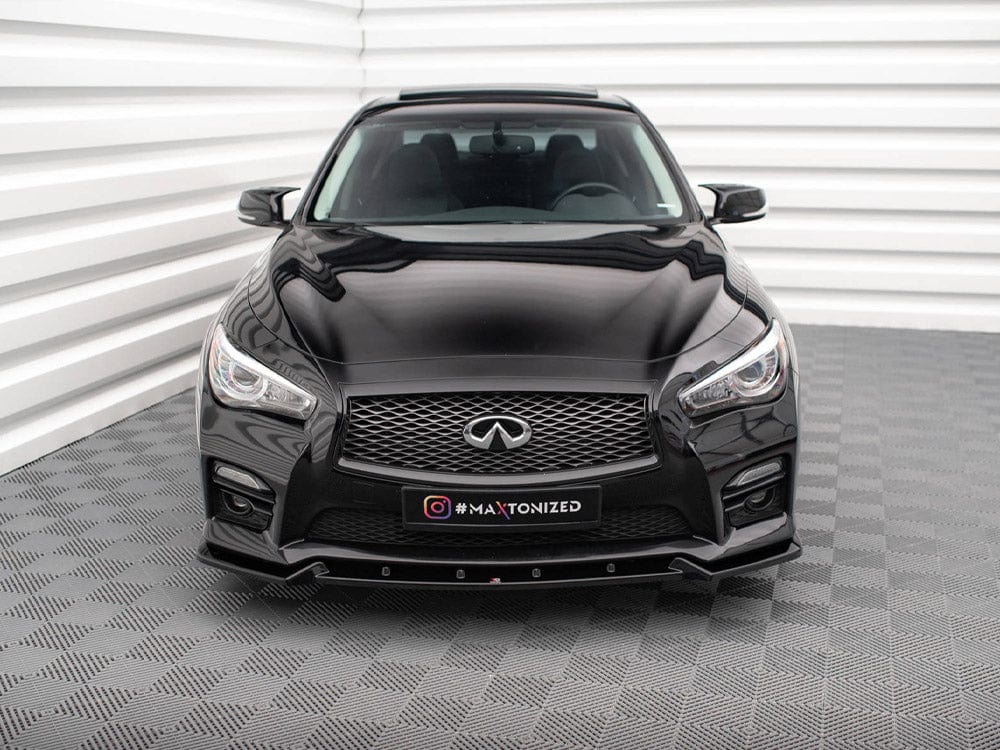 Maxton Design Front Splitter V.2 Infiniti Q50 S Mk1 Maxton Design SR