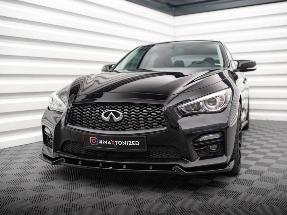 Maxton Design Front Splitter V.2 Infiniti Q50 S Mk1 Maxton Design SR