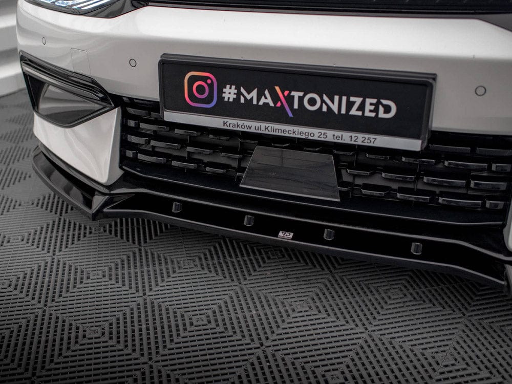 Maxton Design Front Splitter V.2 Kia EV6 GT-Line Mk1 Maxton Design SR
