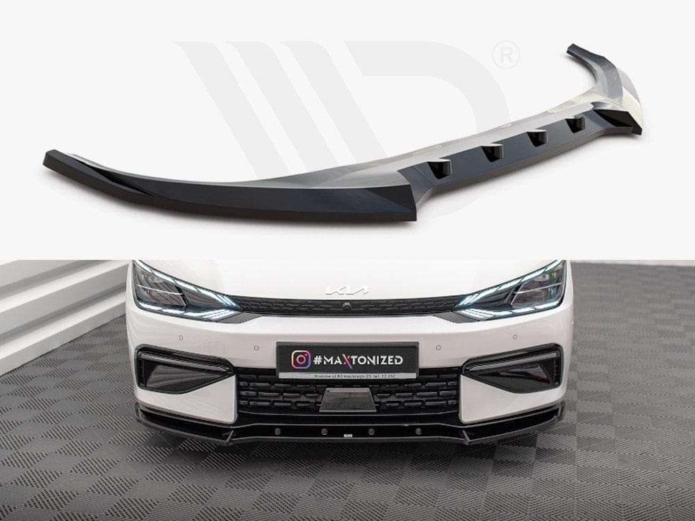 Maxton Design Front Splitter V.2 Kia EV6 GT-Line Mk1 Maxton Design SR