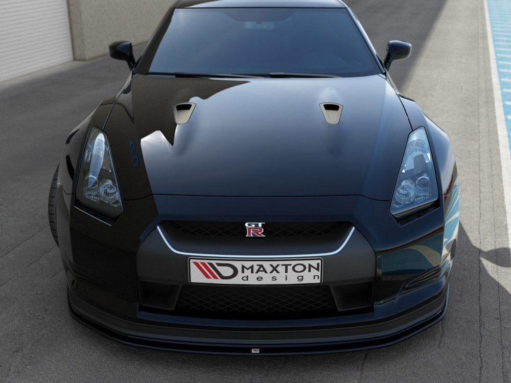 Front Splitter V.2 Nissan GT-R Pre-facelift Coupe (R35-SERIES) 2007-20