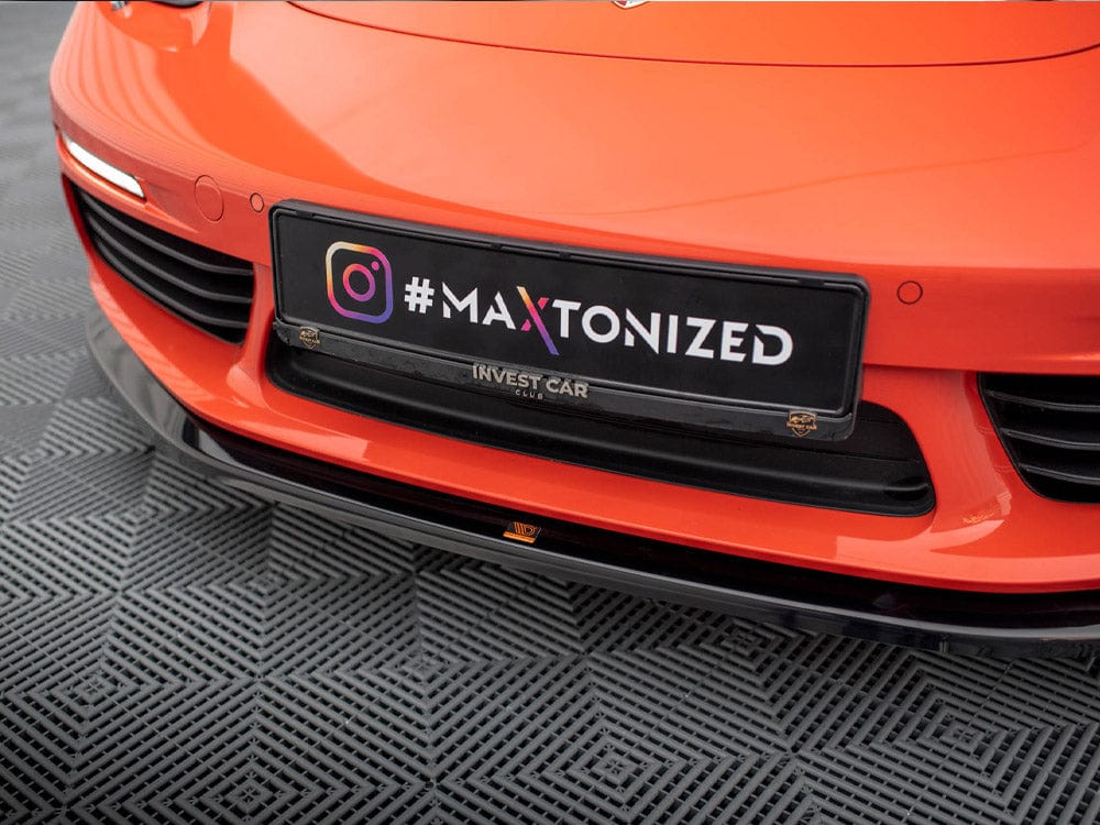 Maxton Design Front Splitter V.2 Porsche 718 Cayman 982c Maxton Design SR