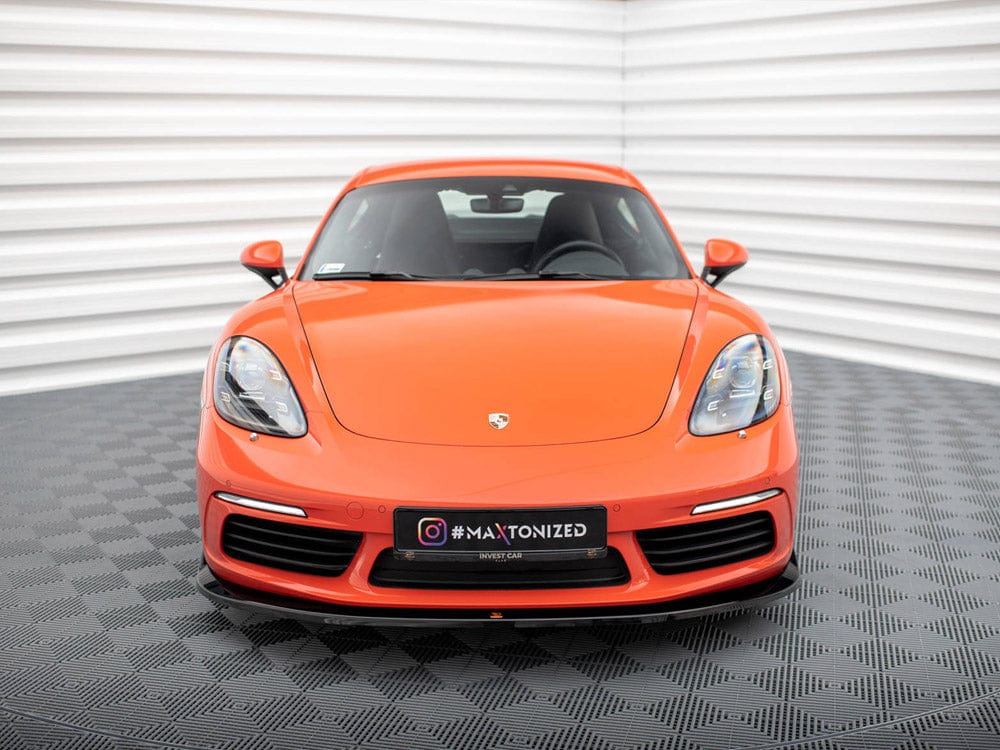 Maxton Design Front Splitter V.2 Porsche 718 Cayman 982c Maxton Design SR