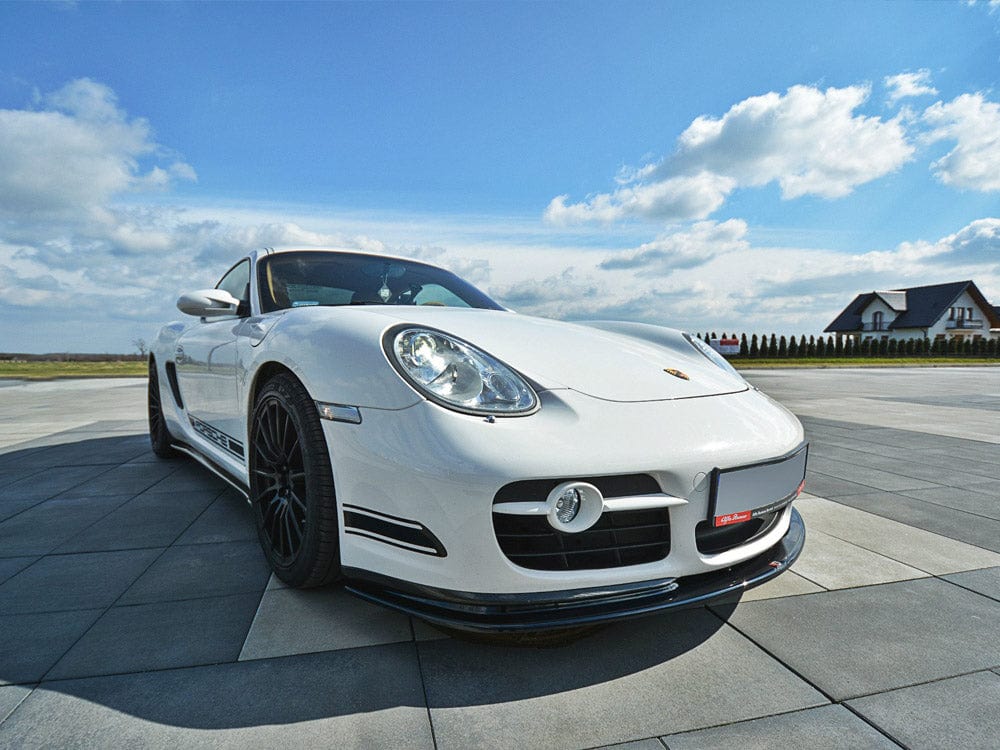 Maxton Design Front Splitter V.2 Porsche Cayman S 987C 2006-2009 Maxton Design SR