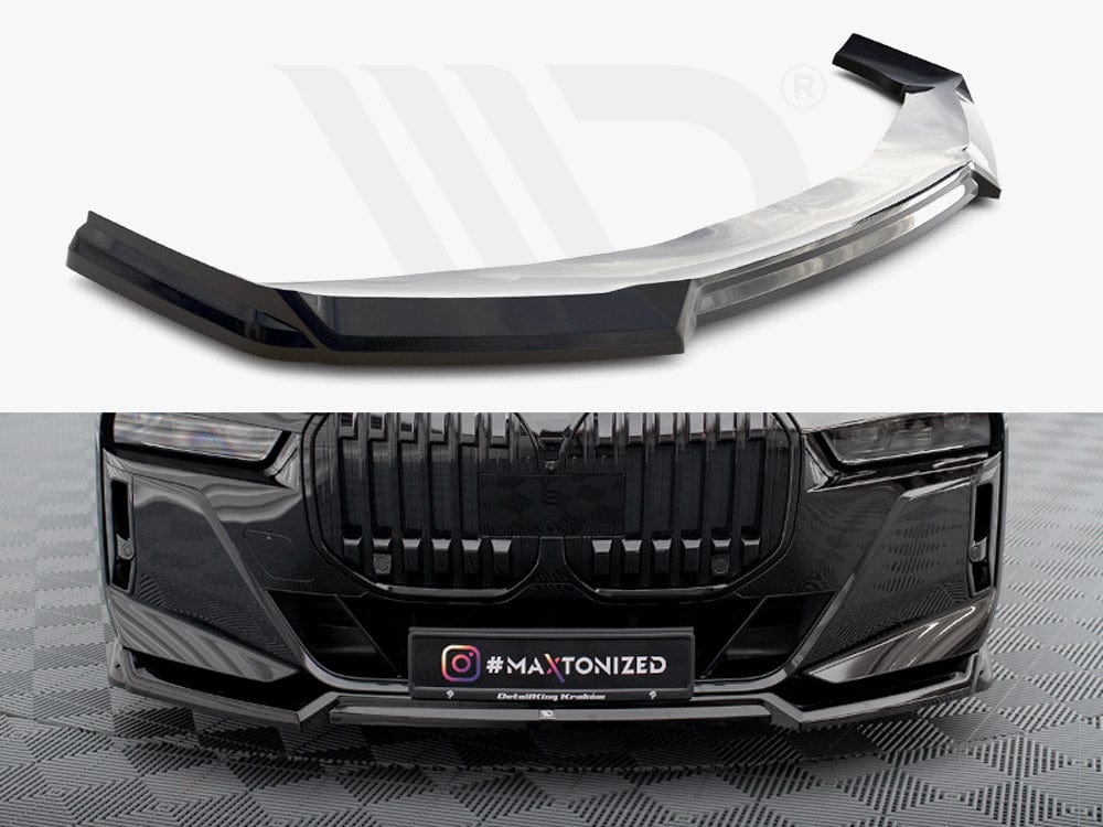 Maxton Design Front Splitter V.3 BMW 7 M-Pack / M760e G70 Maxton Design SR