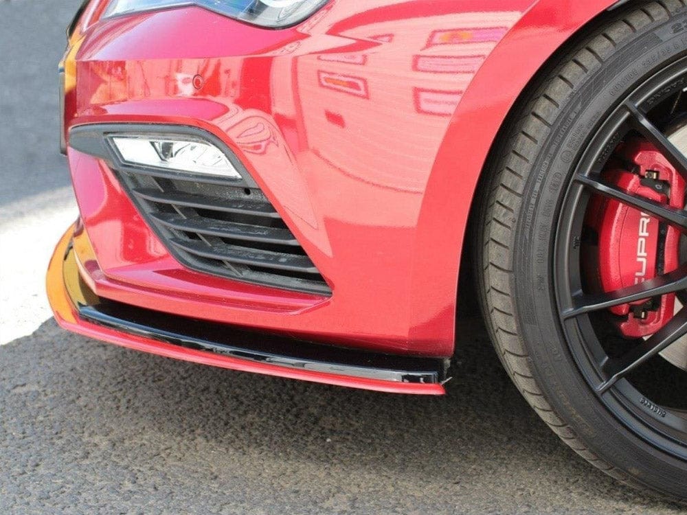 Maxton Design Front Splitter V.3 Seat Leon MK3 Cupra/ FR Facelift 2017-2019 Maxton Design SR