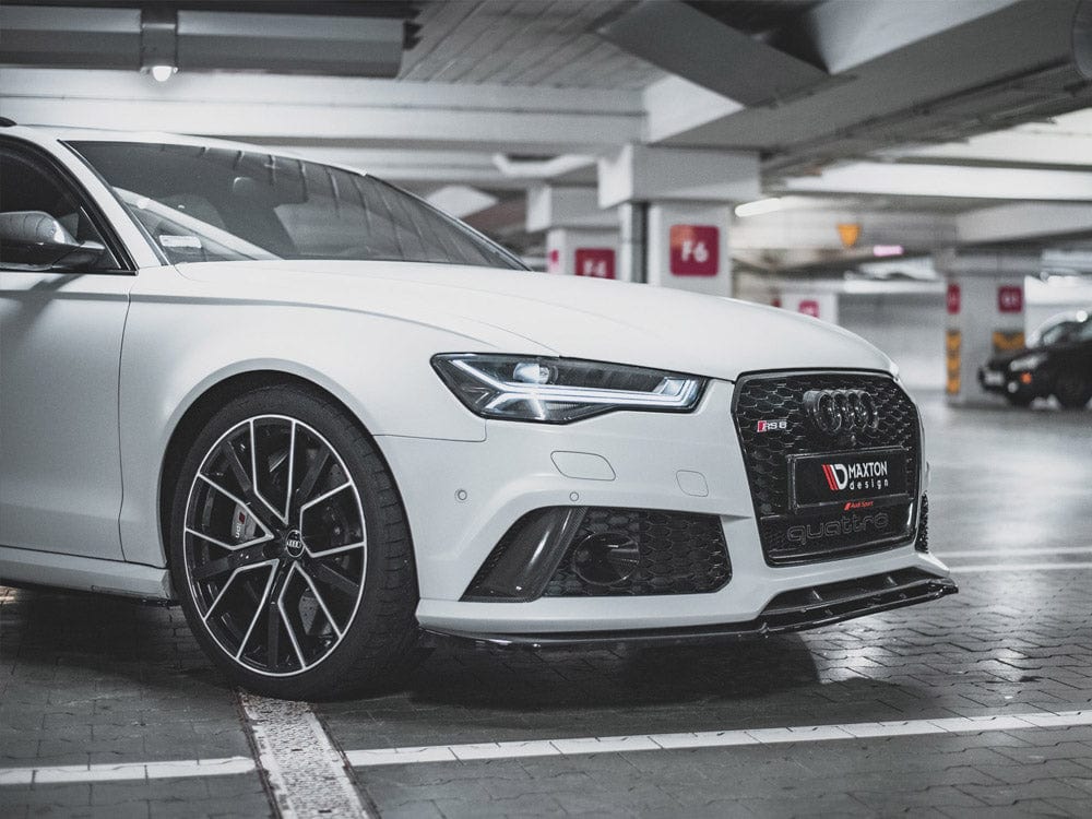 Maxton Design Front Splitter V4 Audi RS6 C7 2013-2017 Maxton Design SR