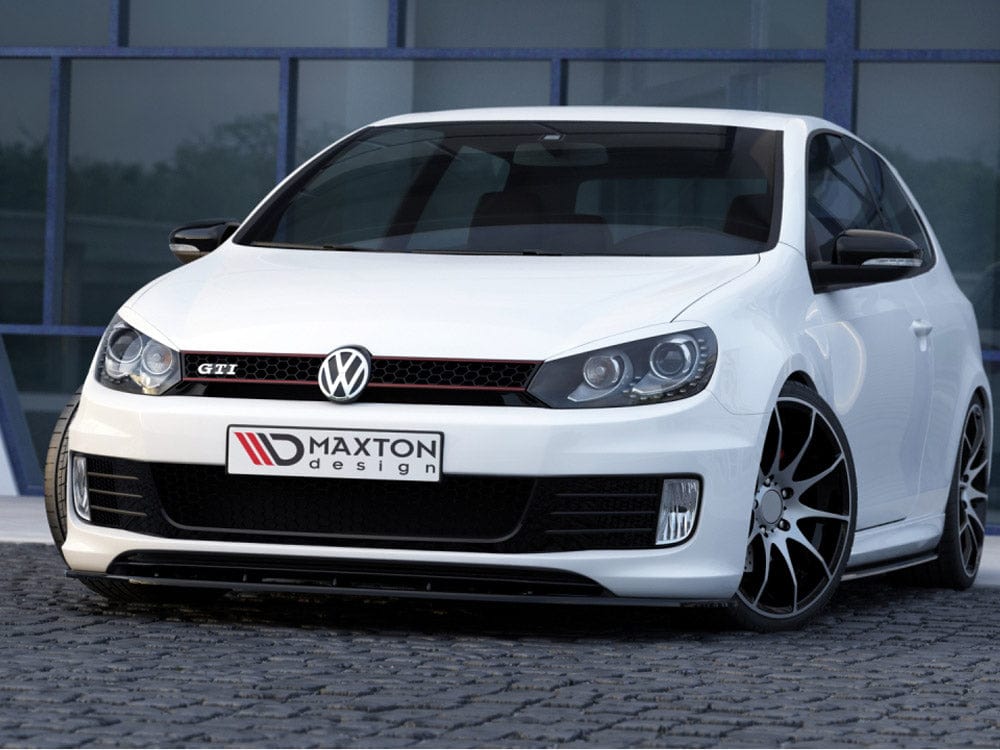 Maxton Design Front Splitter VER.2 VW Golf VI (For Golf GTI 35TH) Maxton Design SR