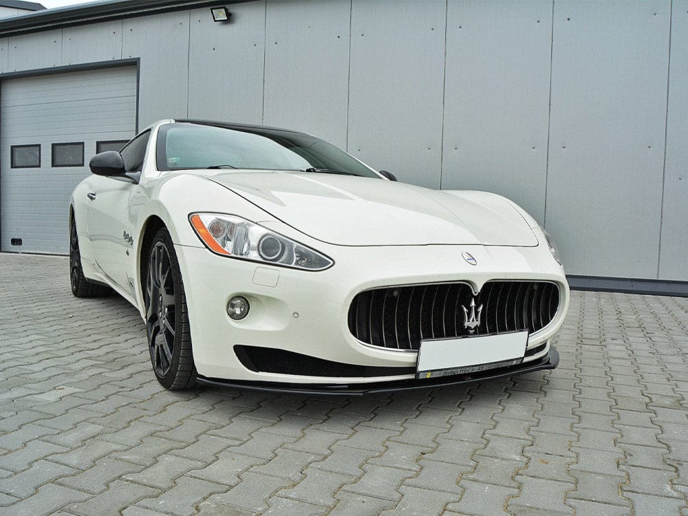 Maxton Design Gloss Black Front Splitter Maserati Granturismo 2007-2011 Maxton Design SR
