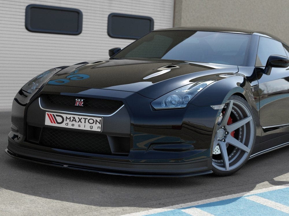 Front Splitter V.2 Nissan GT-R Pre-facelift Coupe (R35-SERIES) 2007-20