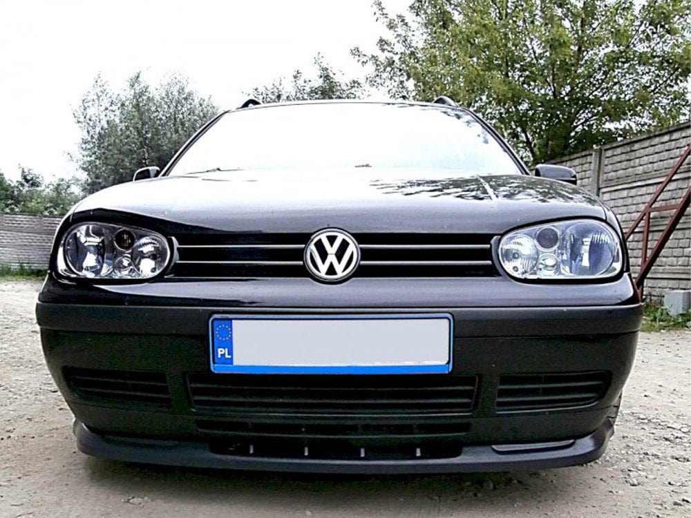 Maxton Design Gloss Black Front Splitter VW Golf IV Maxton Design SR