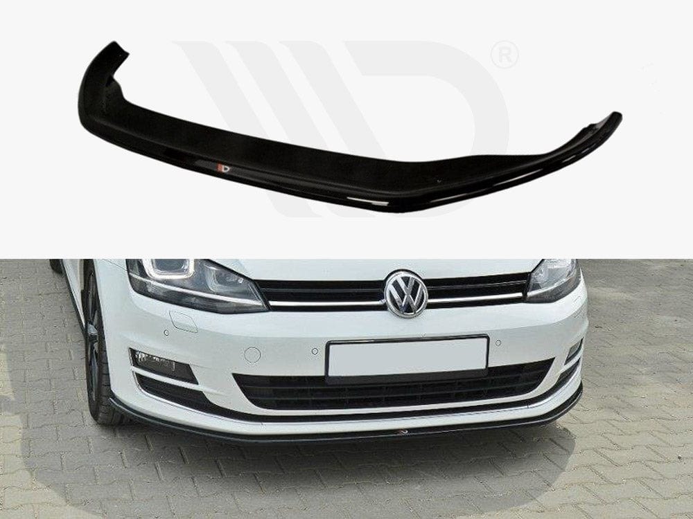 Maxton Design Gloss Black Front Splitter VW Golf MK7 Standard 2012-2016 Maxton Design SR
