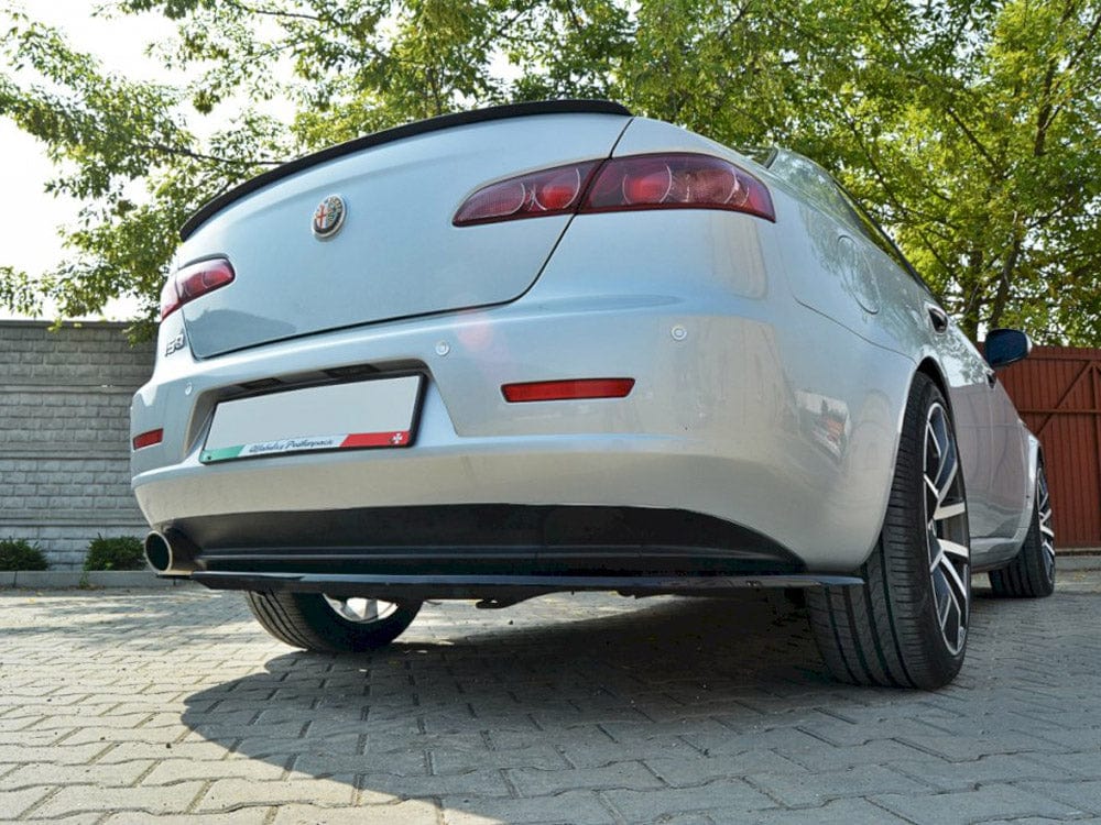 Central Rear Splitter Alfa Romeo 159 (Without Vertical Bars) Maxton De