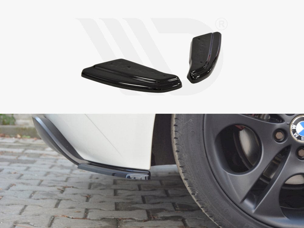 Maxton Design Gloss Black Rear Side Splitters Bmw Z4 E85 / E86 (Preface) Maxton Design SR