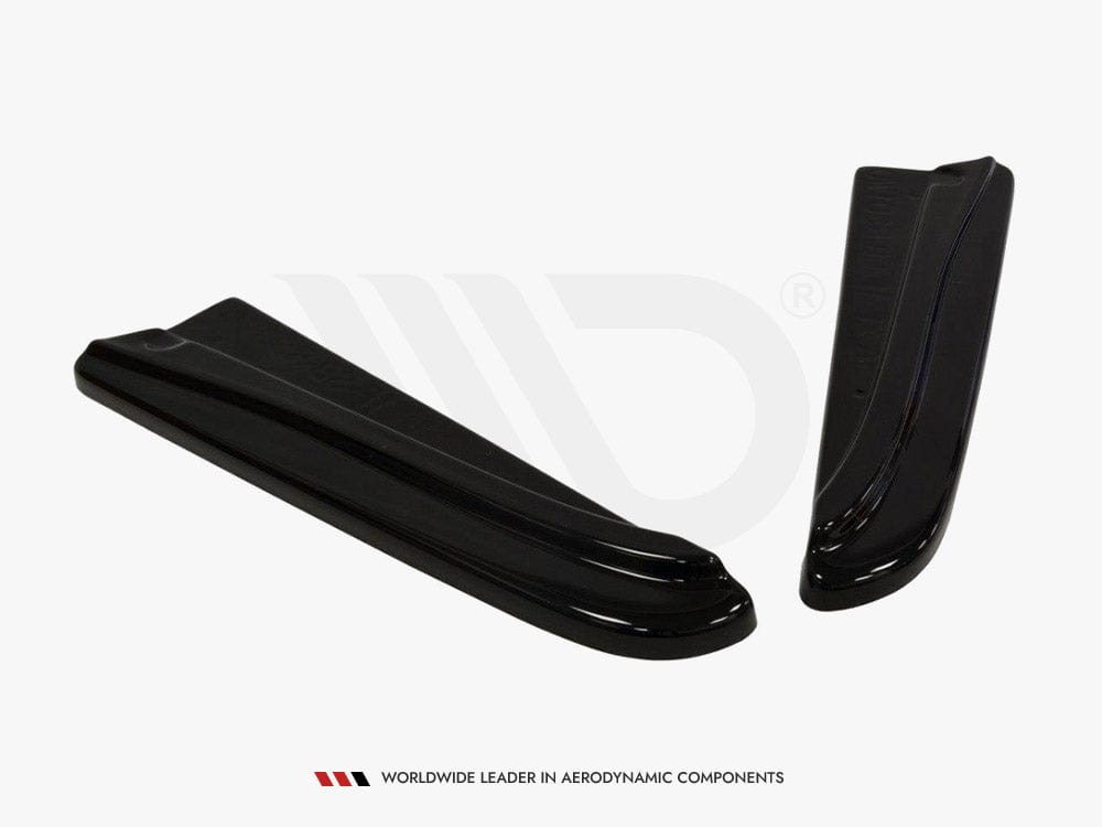 Maxton Design Gloss Black Rear Side Splitters Jaguar XF X250 Sportbrake Maxton Design SR