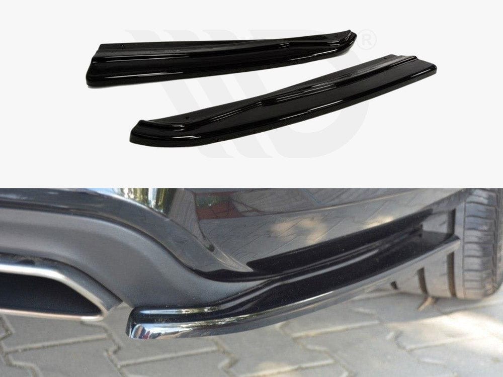 Maxton Design Gloss Black Rear Side Splitters Mercedes CLS C218 Amg-line 2011-2014 Maxton Design SR