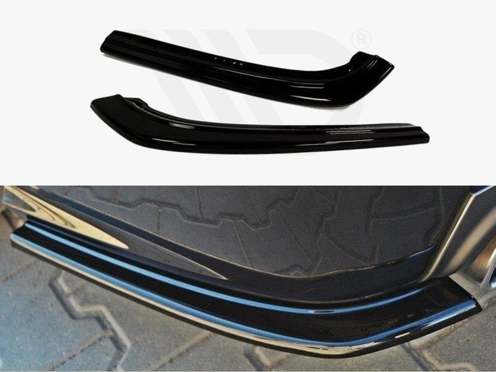 Maxton Design Gloss Black Rear Side Splitters SAAB 9-3 Turbo X 2007-2011 Maxton Design SR