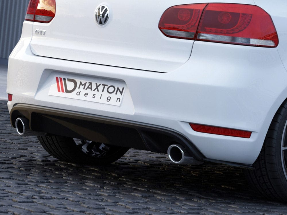 Maxton Design Gloss Black Rear Side Splitters VW Golf VI GTI 35TH Maxton Design SR