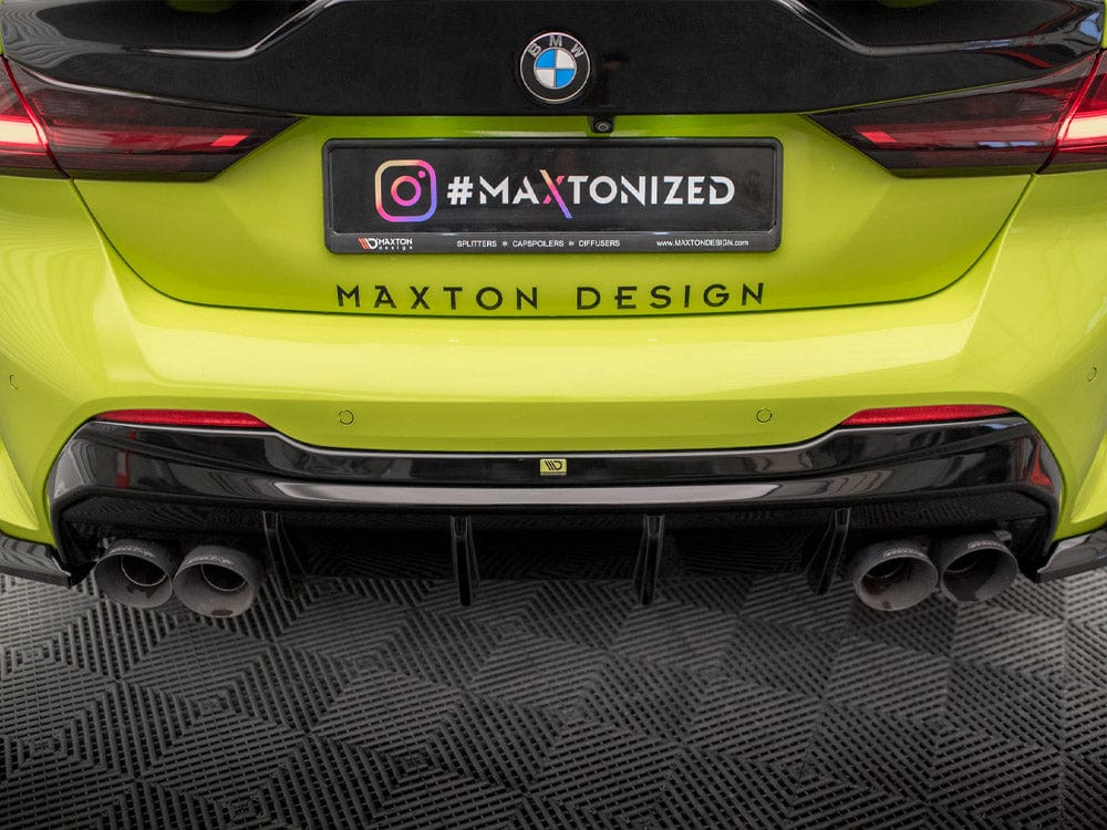 Maxton Design Gloss Black Rear Valance V.3 BMW 1 F40 M-Sport / M135i Maxton Design SR