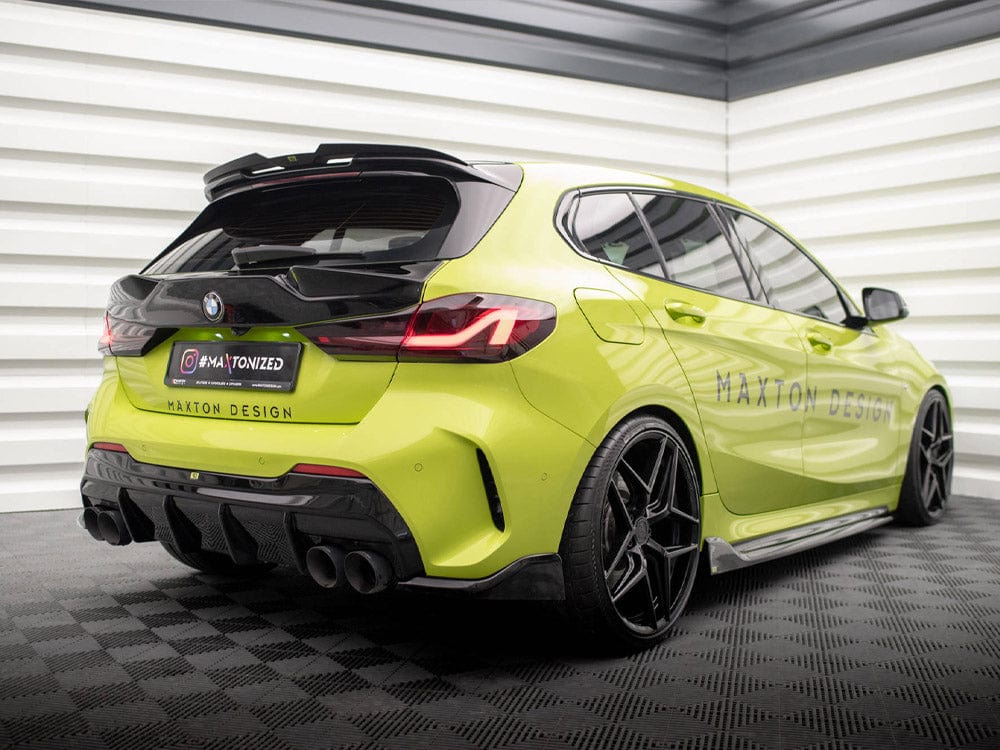 Maxton Design Gloss Black Rear Valance V.3 BMW 1 F40 M-Sport / M135i Maxton Design SR