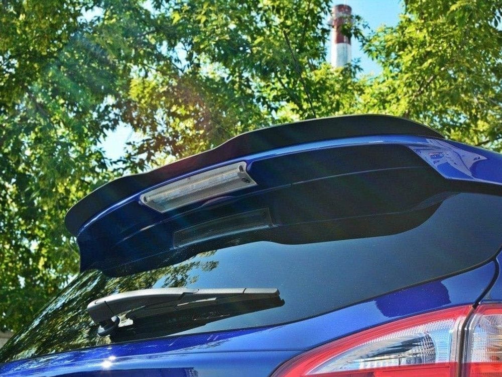 Maxton Design Gloss Black Spoiler CAP Ford Focus 3 ST Estate Pre-facelift Maxton Design SR