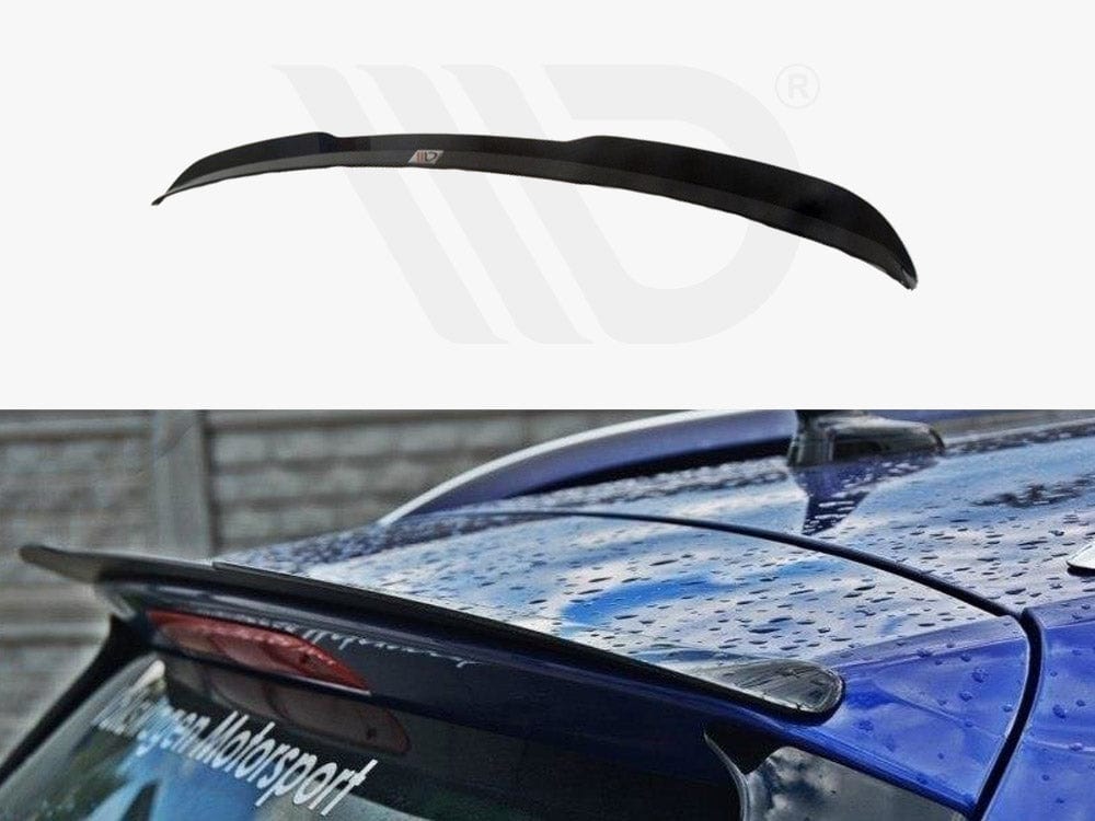 Maxton Design Gloss Black Spoiler CAP VW Golf 7 / 7 Facelift R / R-Line Estate Maxton Design SR
