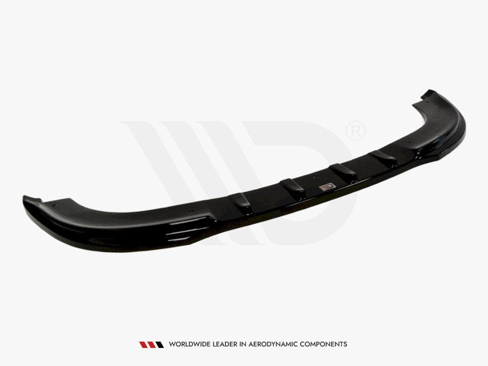 Maxton Design Gloss Black / Yellow Front Splitter VW Touran Maxton Design SR