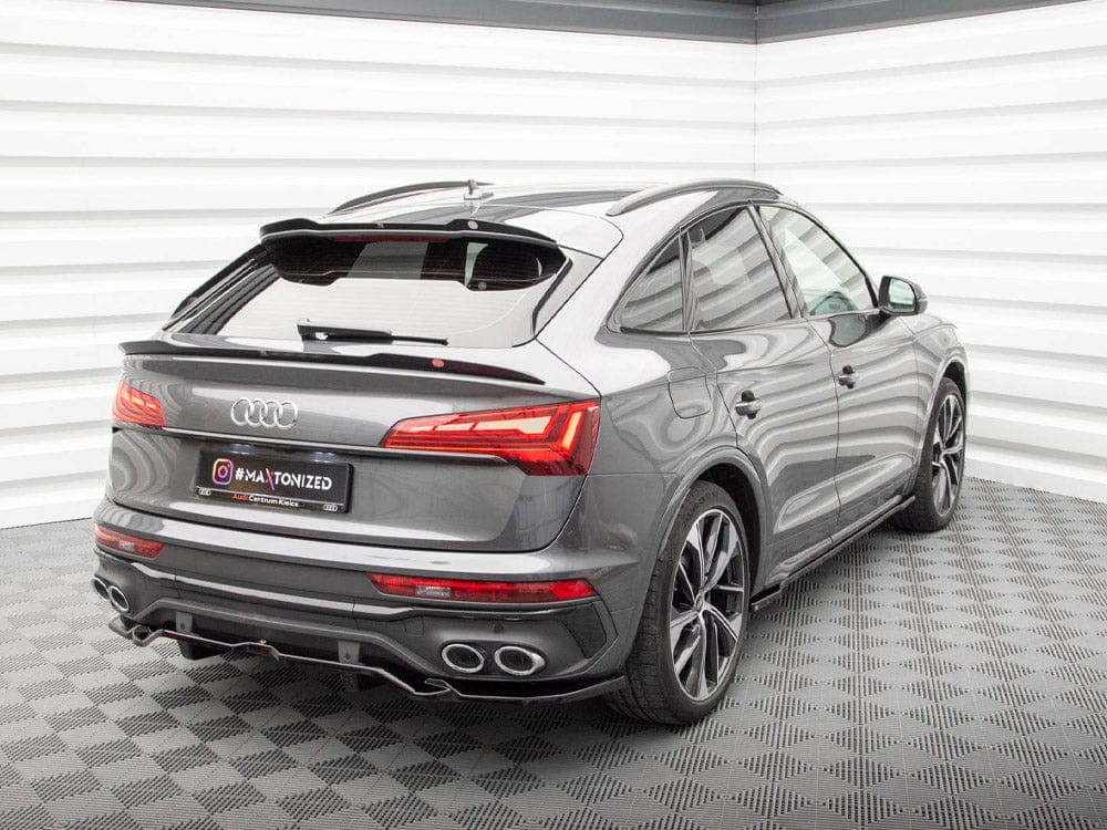 Maxton Design Lower Spoiler CAP Audi SQ5 Sportback Mk2 Facelift Maxton Design SR