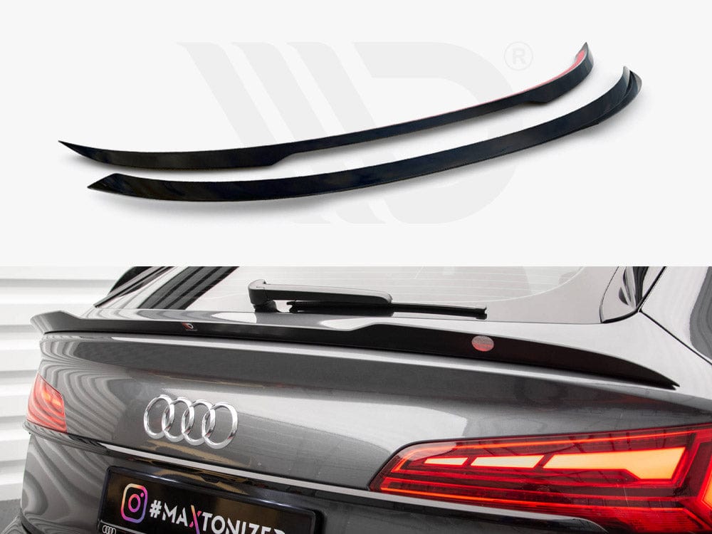Maxton Design Lower Spoiler CAP Audi SQ5 Sportback Mk2 Facelift Maxton Design SR