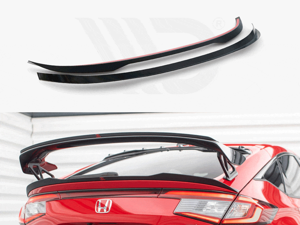 Maxton Design Lower Spoiler CAP Honda Civic Type-R Mk 11 Maxton Design SR